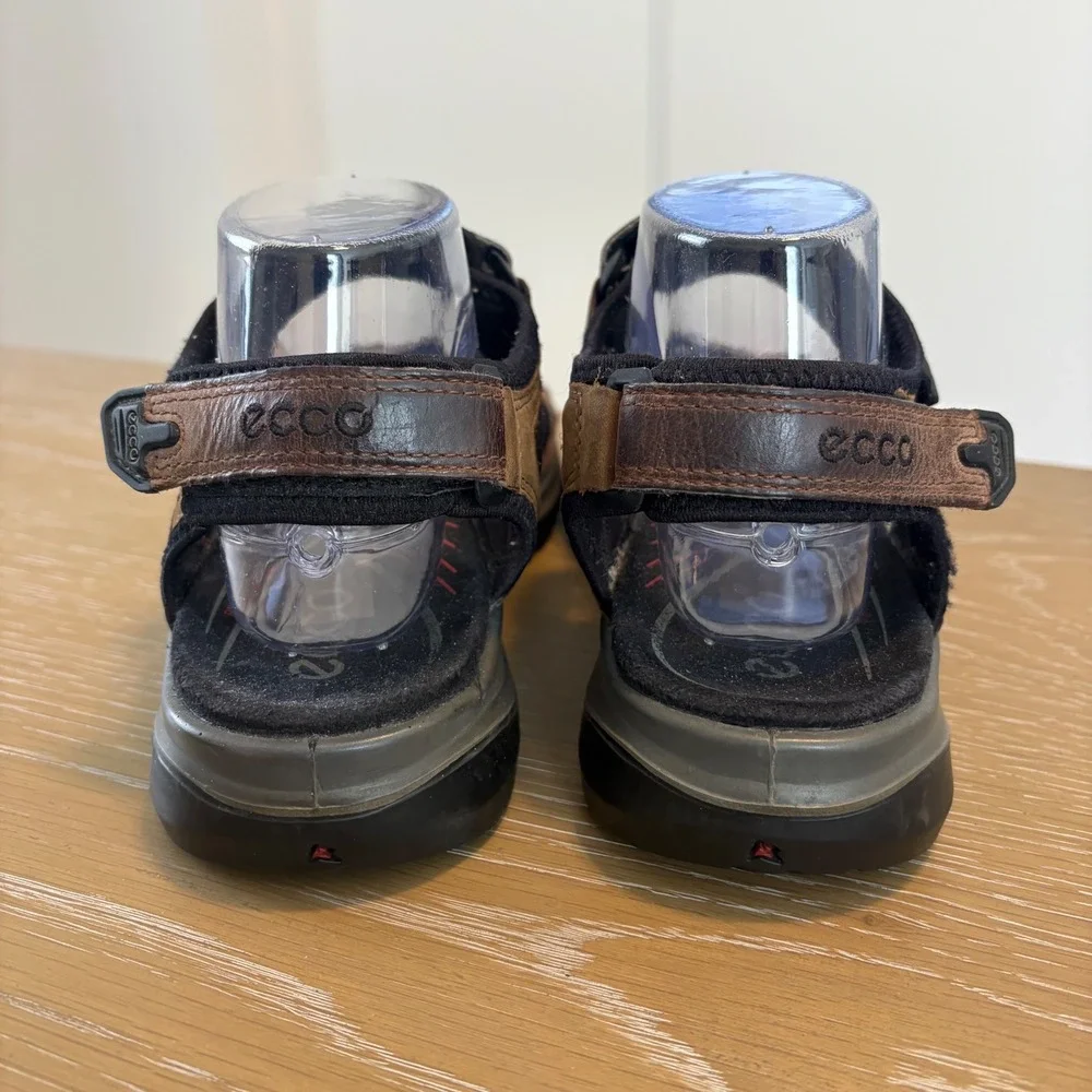 ECCO‎ Yucatan Womens Offroad Sandals Brown Nubuck Leather Hiking Size US 9.5 40